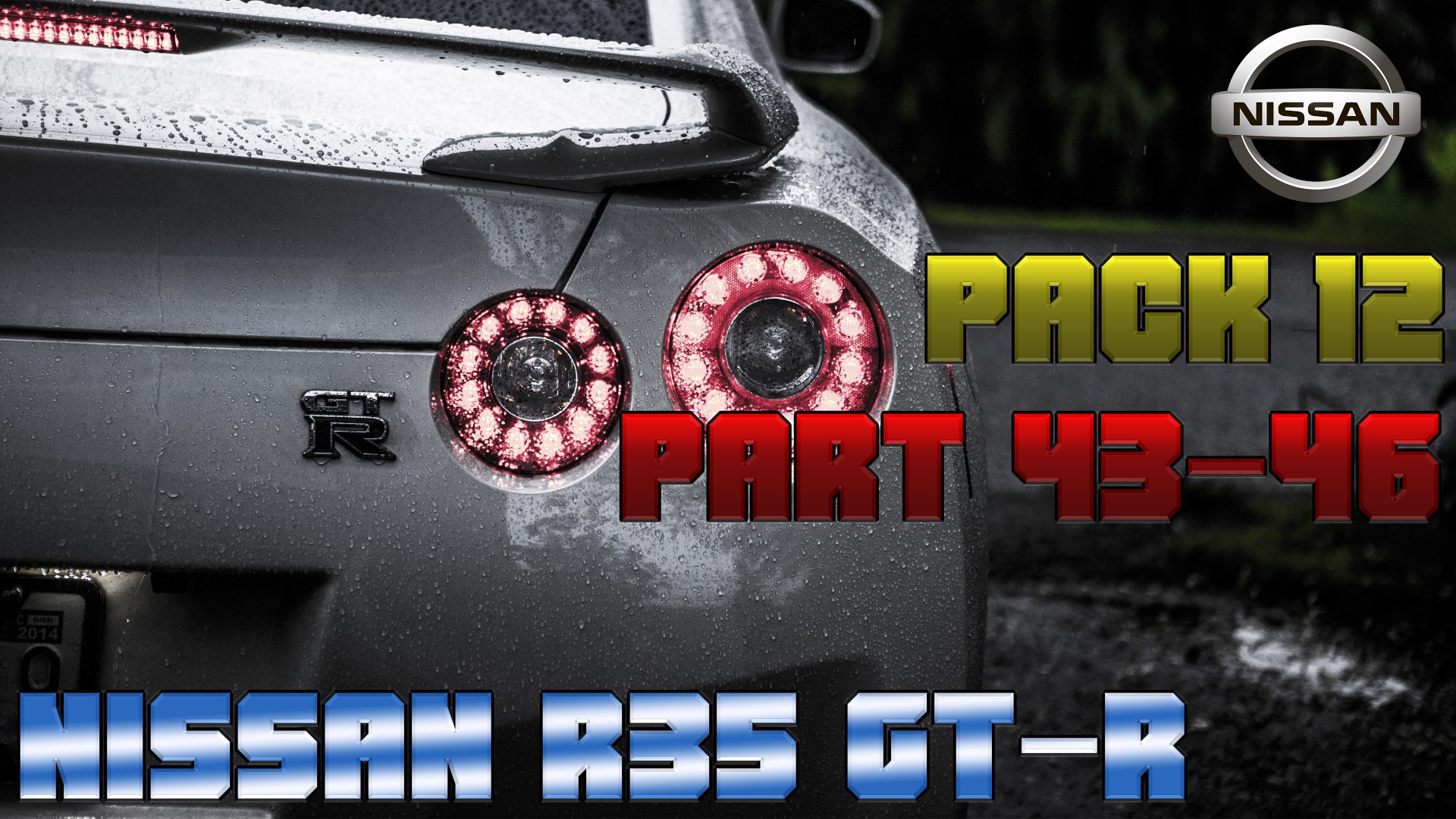 Сборка Nissan R35 GT-R - Part 43-46 (EagleMoss) - Pack12