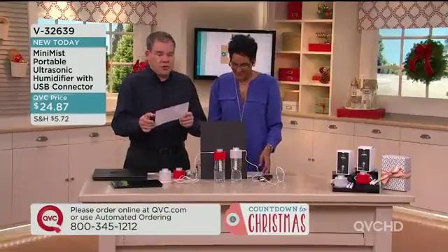 MiniMist Portable Ultrasonic Humidifier with USB Connector смотреть онлайн