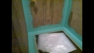 Гидроизоляция душевой кабины,облицовка плиткой.