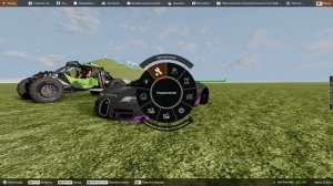 Смертельный прыжок через вулкан в BeamNG.drive