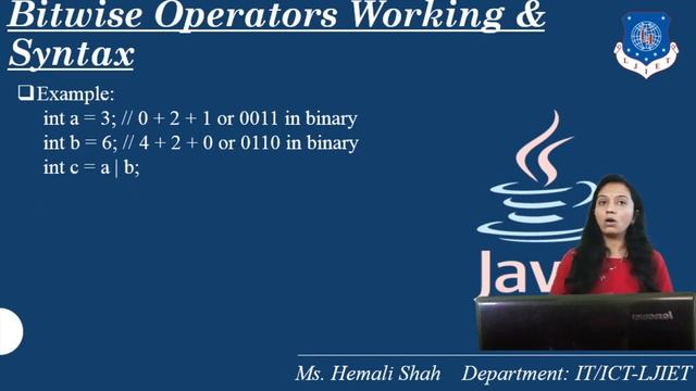 Lec-09_Java Operators | Object Orient Programming Using Java | IT_ICT Engineering