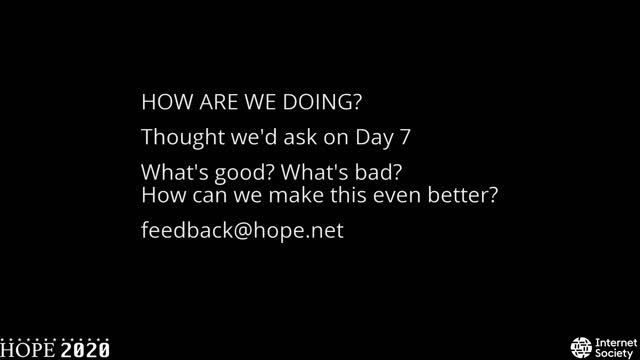 HOPE 2020 (2020): Clearview AI: The Shady Company Tracking Your Face Online смотреть онлайн