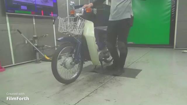 Мотоцикл дорожный Honda C50 Super Cub E рама AA01 мини-байк питбайк скуретта мотокорзина багажник