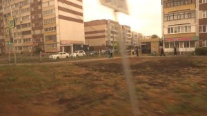 Поездка на 5 автобусе Казань, улица Юлиуса Фучика - Компрессорный