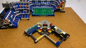 LEGO Real Madrid Santiago Bernabéu Stadium Builds Itself!