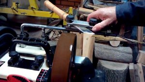 Заточка мейселя на заточном JEТ JSSG-10 (Sharpening Meisel on JEТ sharpener JSSG-10)