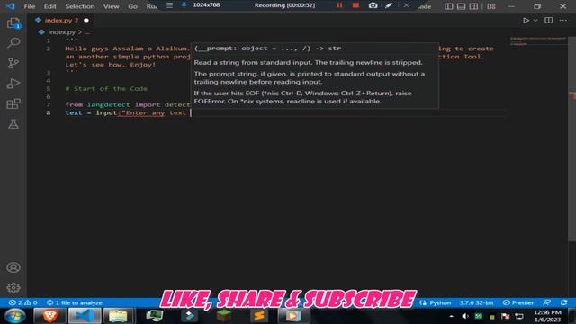 Language | Detect Your Language | Python Tutorial