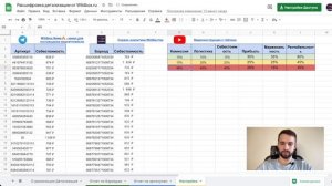 Расшифровка еженедельного отчета о детализации на Wildberries