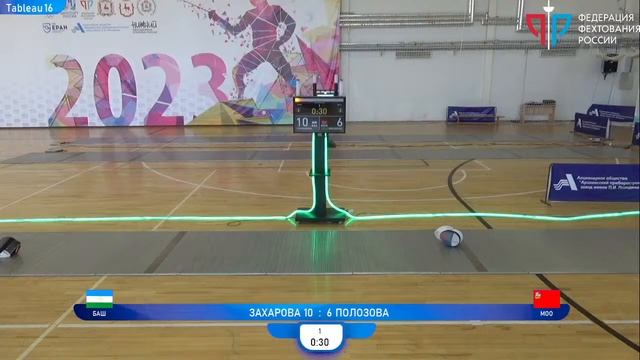 Первенство России по фехтованию среди юниоров и юниорок до 24 лет, шпага девушки, ЗЕЛЕНАЯ дорожка смотреть онлайн