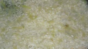 Сливочное ризотто с курицей