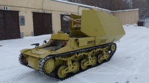 Ходовые испытания 10,5 cm leFH 18/4 auf Geschützwagen Lr.S.(f) Alkett, февраль 2011 года