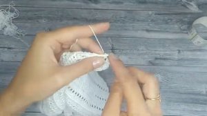 Летний топ крючком. Мастер-класс