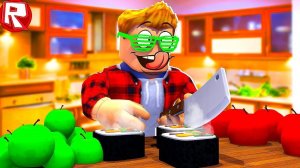 РОБЛОКС ГОТОВИМ ВКУСНЫЕ СУШИ В МОЁМ РЕСТОРАНЕ В ROBLOX СИМУЛЯТОР ВИДЕО ВЕСЕЛАЯ ИГРА ДЛЯ ДЕТЕЙ