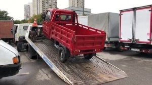 Отправка  грузового трицикла "Шмель" покупателю