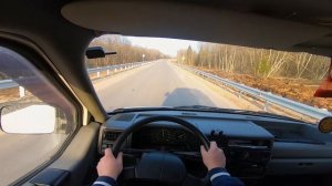 Volkswagen Transporter T4 1.9 POV Test от первого лица / test drive from the first person