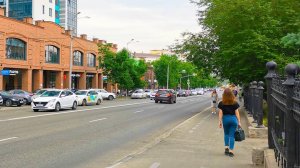 Walking in Ekaterinburg. Life in the city |4K| - Summer 2023 (June, 2)