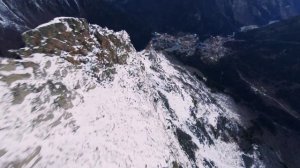 Горы Домбая с FPV дрона. Штурм вершины.|| Dombay, Mountain peaks with FPV drone.