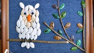 Поделки Из Арбузных Семечек Своими Руками