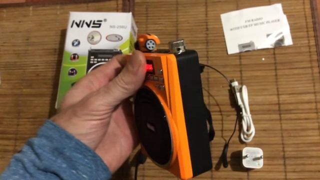 Громкоговоритель радио MP3 NNS NS-256U