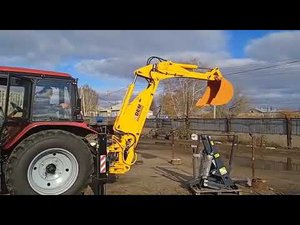 Экскаватор погрузчик ДЭМ 114