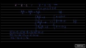 Решение задач на пересечение прямой и плоскости в пространстве. Аналитическая геометрия #115