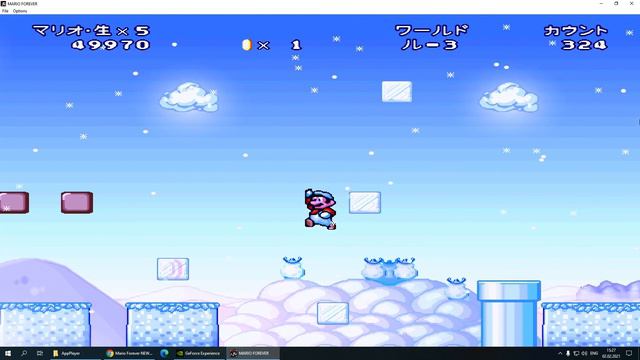 Mario Forever Katakana Letter Worlds Series (Japanese Worlds) - World ル смотреть онлайн