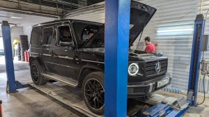 Замена масла в Mercedes-Benz G500 W463 9g-tronic 725.0