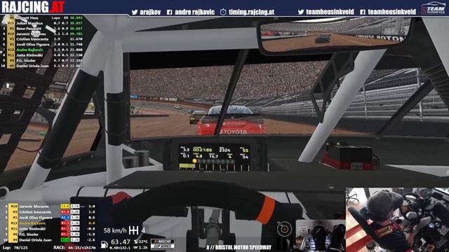 8 // NASCAR Cup Series | Bristol Motor Speedway | Chevrolet Corvette ZL1 | Team Heusinkveld