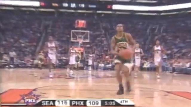 Ray Allen: Game Winner vs. Steve Nash and the Suns (8 3PT FG) смотреть онлайн