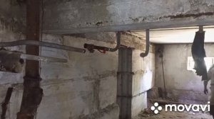 Замена шарового крана. Работа в подвале. Индукционный налобный фонарик в работе.
