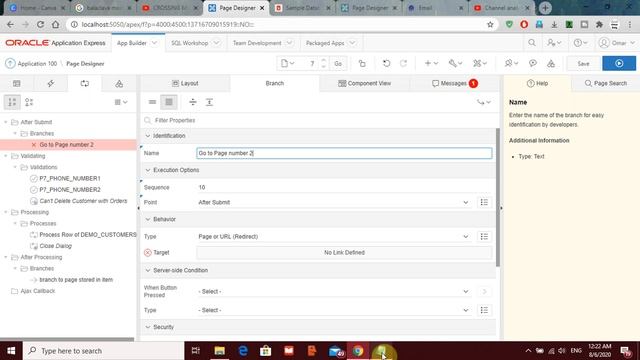 Oracle APEX 5.1.3 | Alert with Cancel and OK option смотреть онлайн