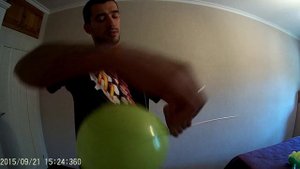 Как одеть шарик на палочку. Шарик на палочке