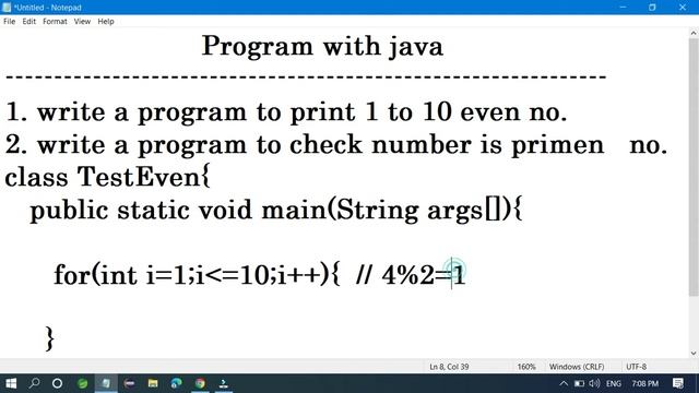 Java Tutorial: Start Programming with Java | Logical program |Start coding with me.