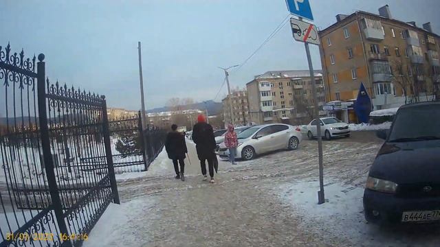 Видео за 31.01.2023 года Еду в сторону дома вид камеры передней смотреть онлайн