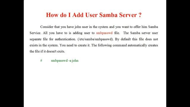 How to setup Samba Server, How do i install Samba server смотреть онлайн