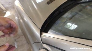 MERCEDES W211 SIDE MIRROR REMOVAL REPLACEMENT