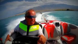 Sea-Doo Speedster 150 алаколь   падение 2 !!!!