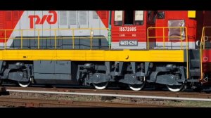 Тепловоз ЧМЭ3. Устройство тележки.