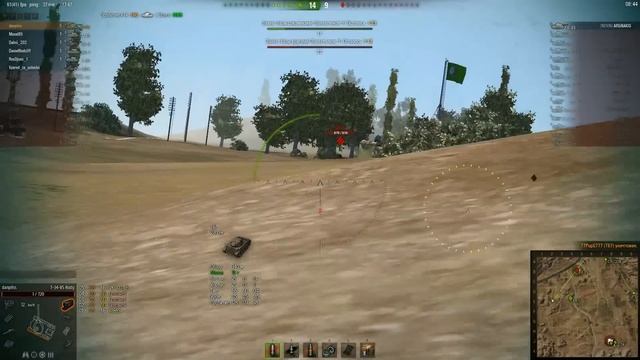 Лучший СТ6 - T34-85 Rudy - Собака в танке