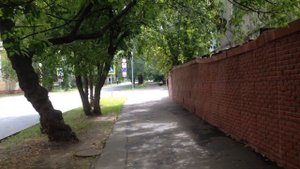 Москва 2821 1-й (первый) Кирпичный переулок лето день