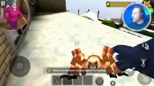 ПРАНК С ПАУКОМ Прохождение игры Scary Teacher 3D уровень найти паука