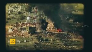 Хезболла запускает мины по израильским военным объектам.
