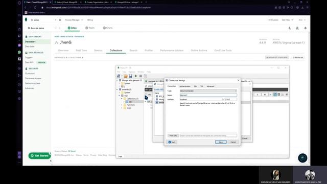 Grupo6 Creación de Clúster con MongoDB Atlas y Robo 3t