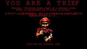 Anti-Piracy Screen - Super Mario Maker 2 (2019)