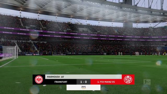 EA FC 24 Eintracht Frankfurt vs FSV Mainz 05 Bundesliga