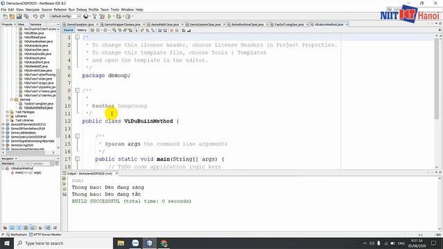 Bài 31: Phương thức dựng sẵn (Built-in Function) trong Java | Tự học Java | NIIT - ICT Hà Nội