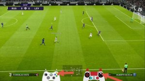eFootball PES 2021: Забегание игроком, сопровождение после паса (tutorial)