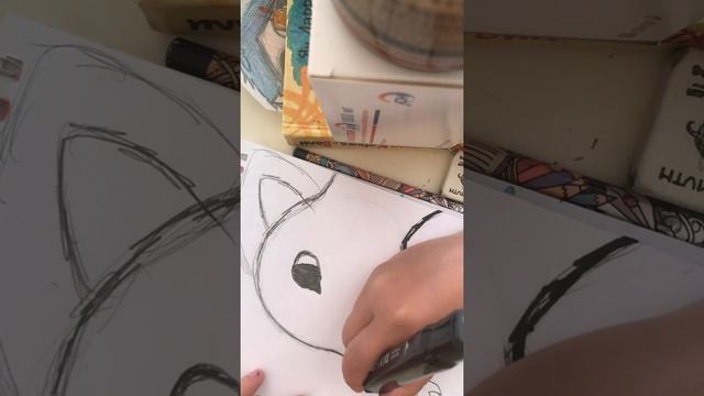 Рисуем лиса с тюльпаном смотреть онлайн