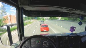 #26 Scania T 164 Showtruck POV trucking in 4K (V8 Sound)