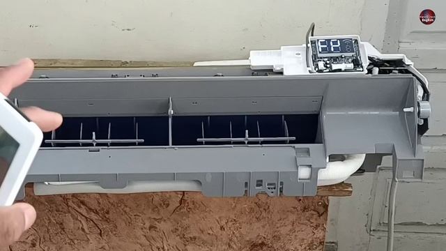Mini Split AC Indoor Displays Code ON OF DF AP CL FP